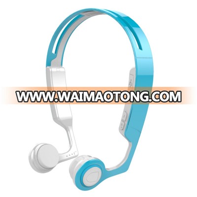 High quality Bone conduction radio headset for sports mp3 sport headphone neckband sport headphones